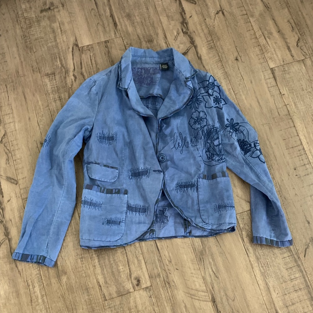 New blue Desigual Blazer